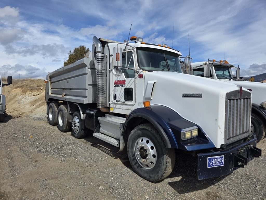 ACME Asphalt dump truck for asphalt paving and heavy construction work