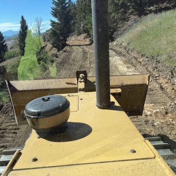 Concrete and drainage work completed during an ACME Asphalt site preparation project